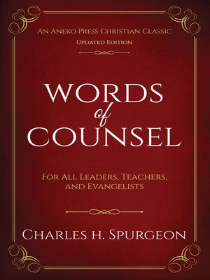 cover image of Words of Counsel